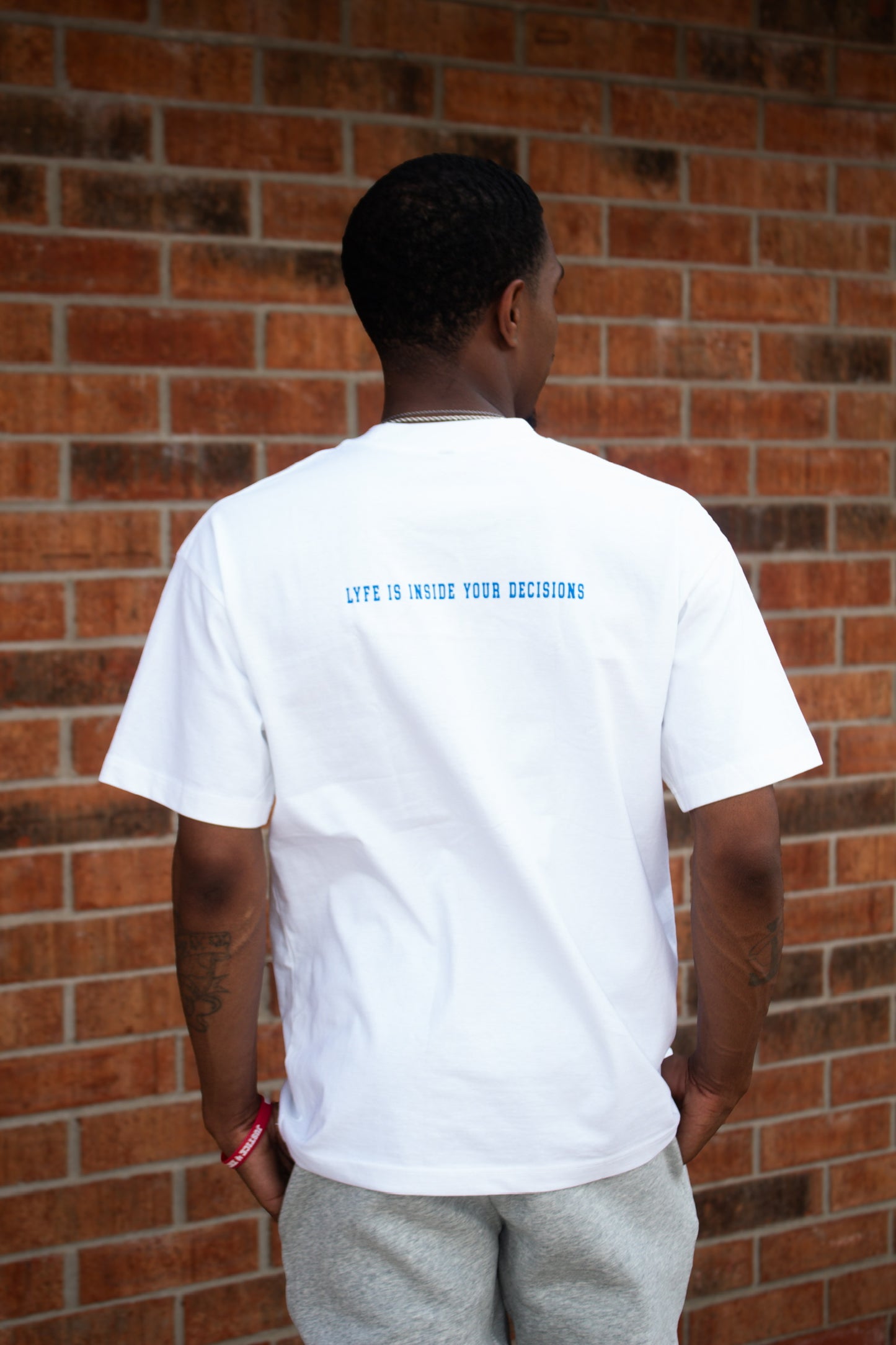 LYFE TEE — WHITE